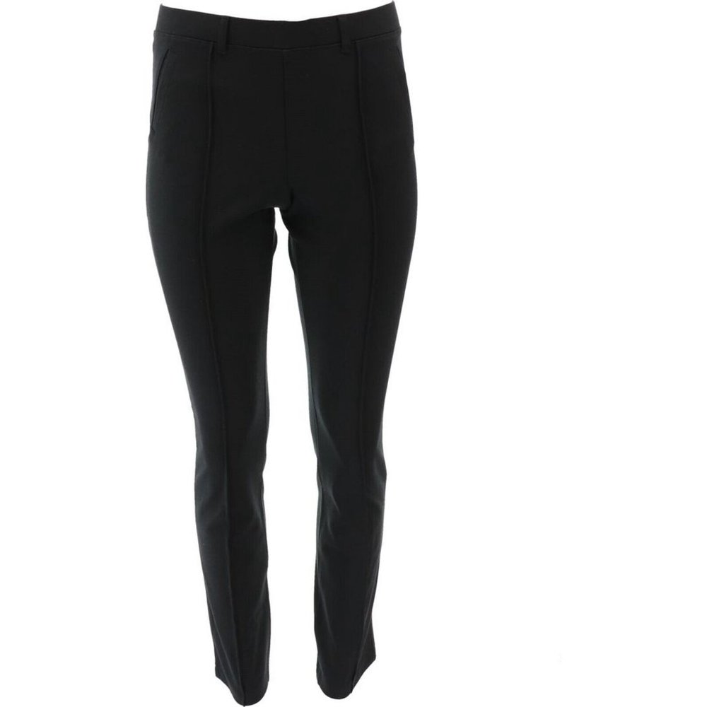 NWT LANDS' END‎ UNIFORM GIRL'S PONTE PANTS CLASSIC NAVY 8